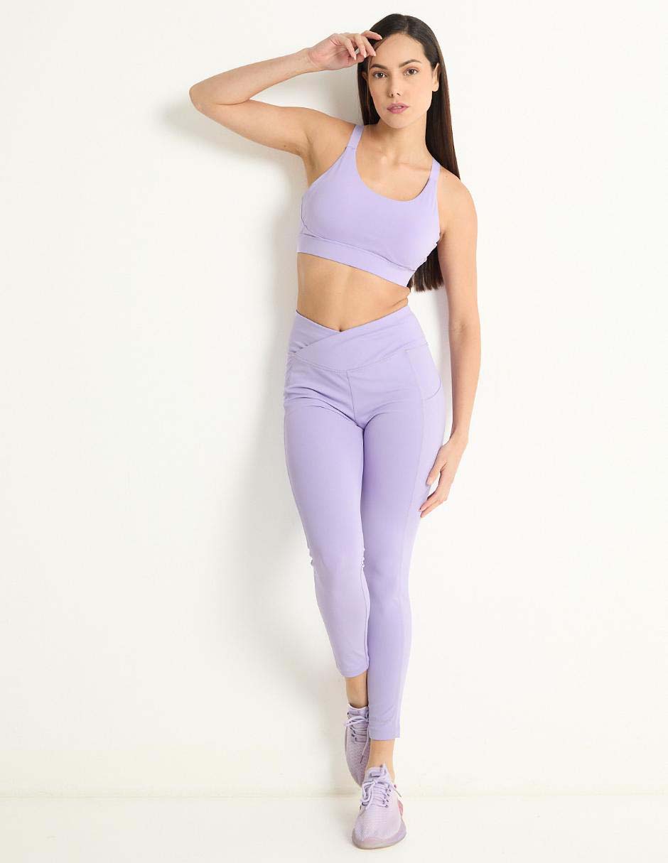 Legging a la cintura con elástico para mujer 3