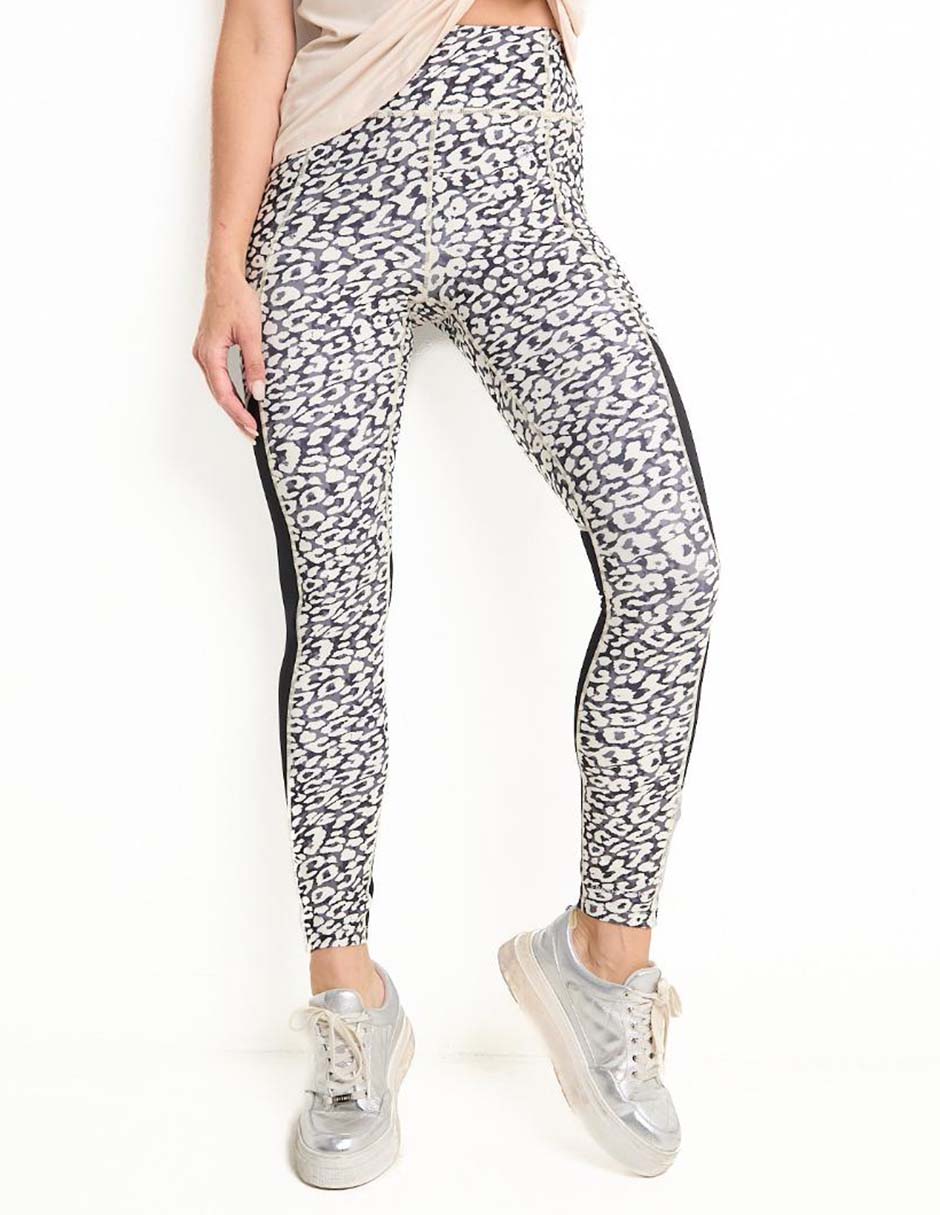 Legging cintura alta con elástico para mujer