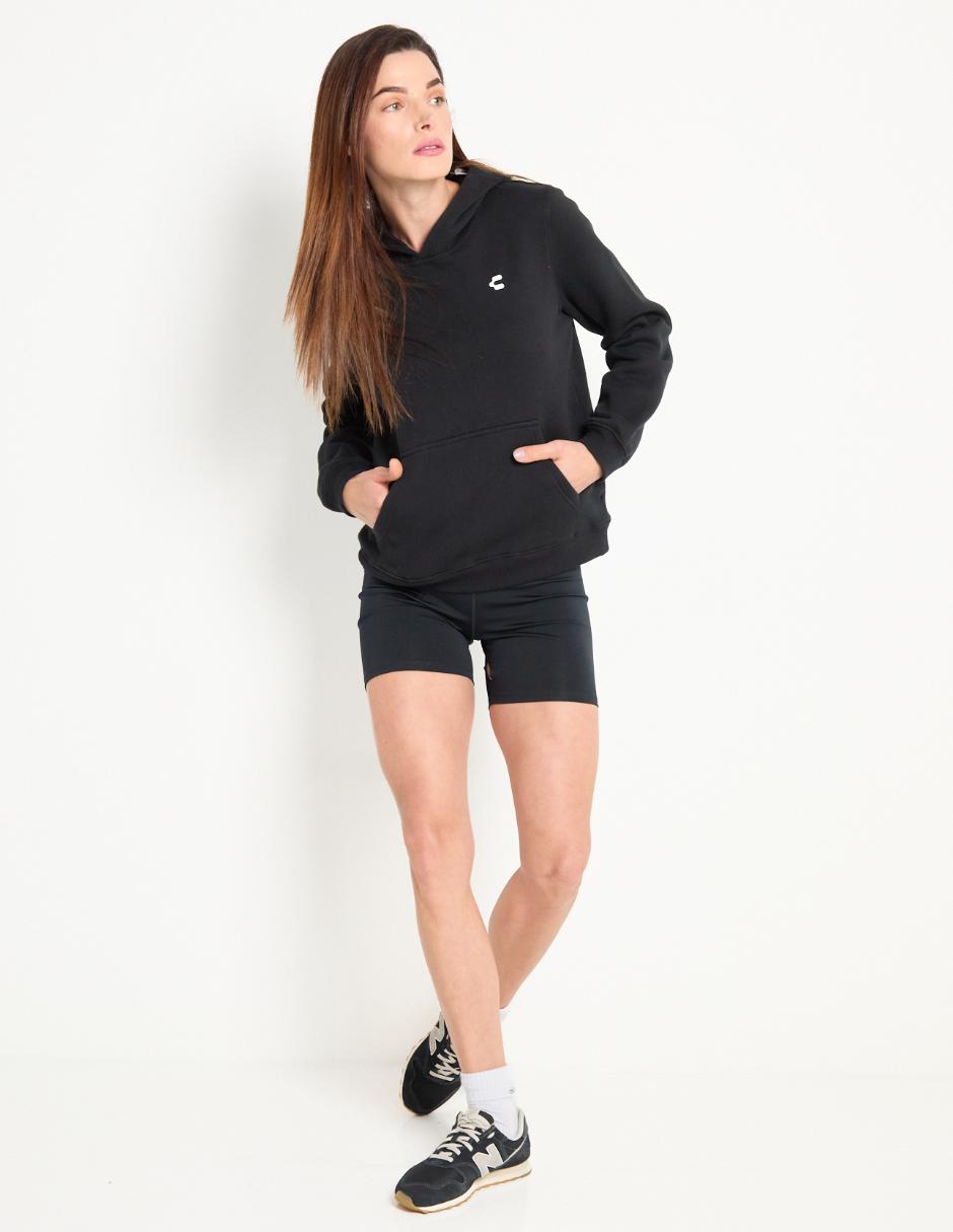 Sudadera con capucha y bolsa Charly para mujer