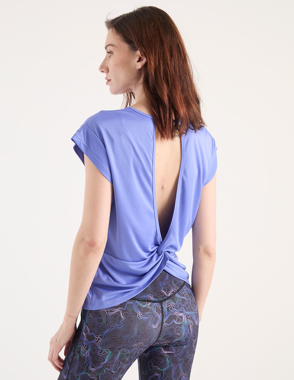 Playera deportiva para entrenamiento para mujer 2