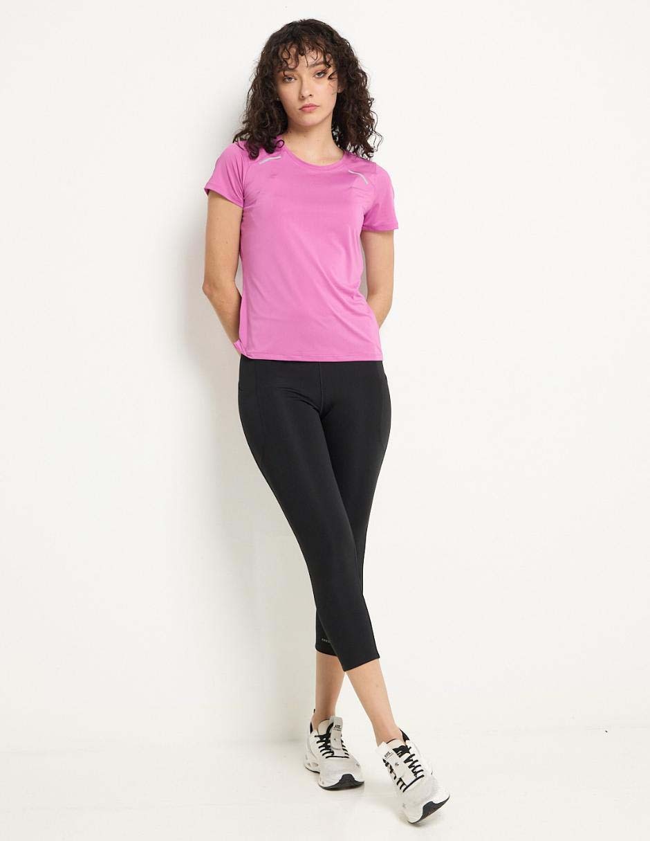 Playera deportiva para correr de mujer