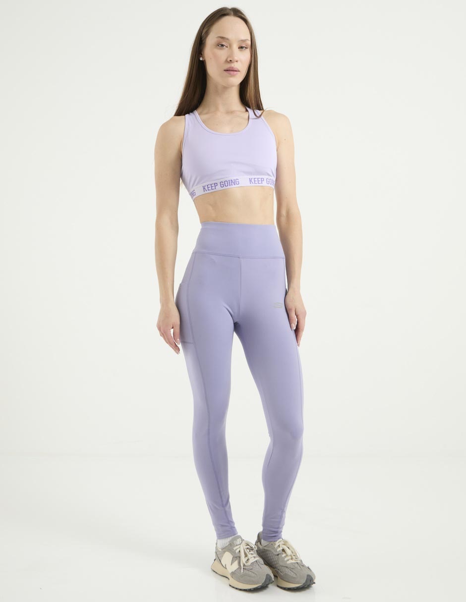 Legging a la cintura con elástico para mujer