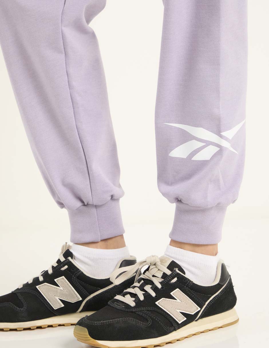 Pants regular con elástico para mujer 2