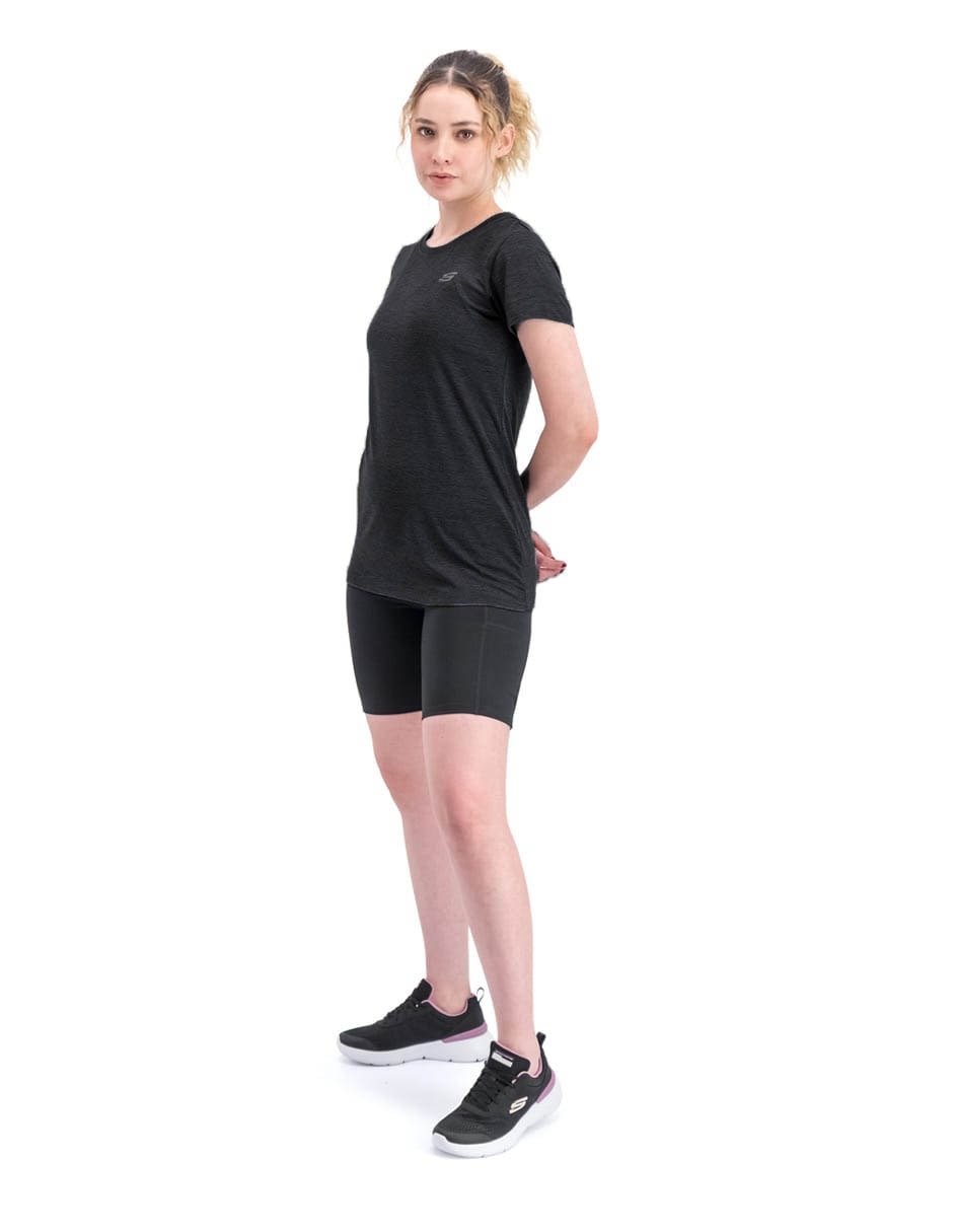 Playera deportiva para entrenamiento Skechers de mujer