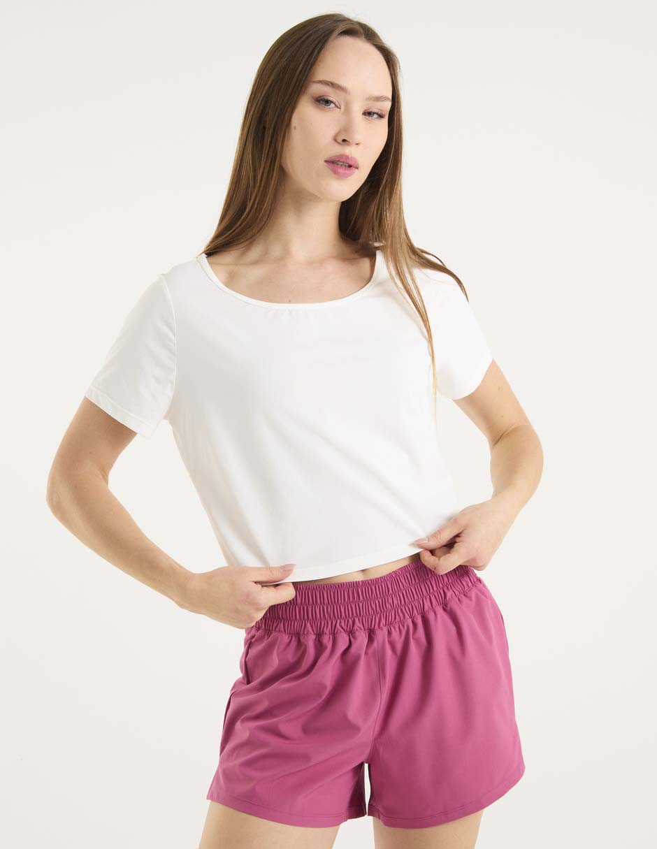 Playera deportiva para entrenamiento de mujer 1