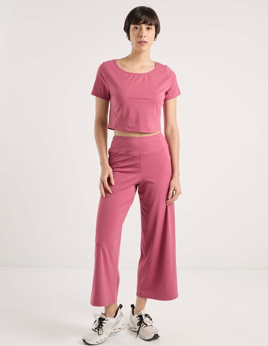 Legging cintura alta con elástico para mujer 4