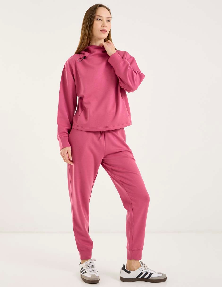 Pants regular con jareta para mujer 3