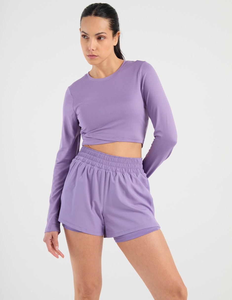 Playera deportiva para entrenamiento de mujer