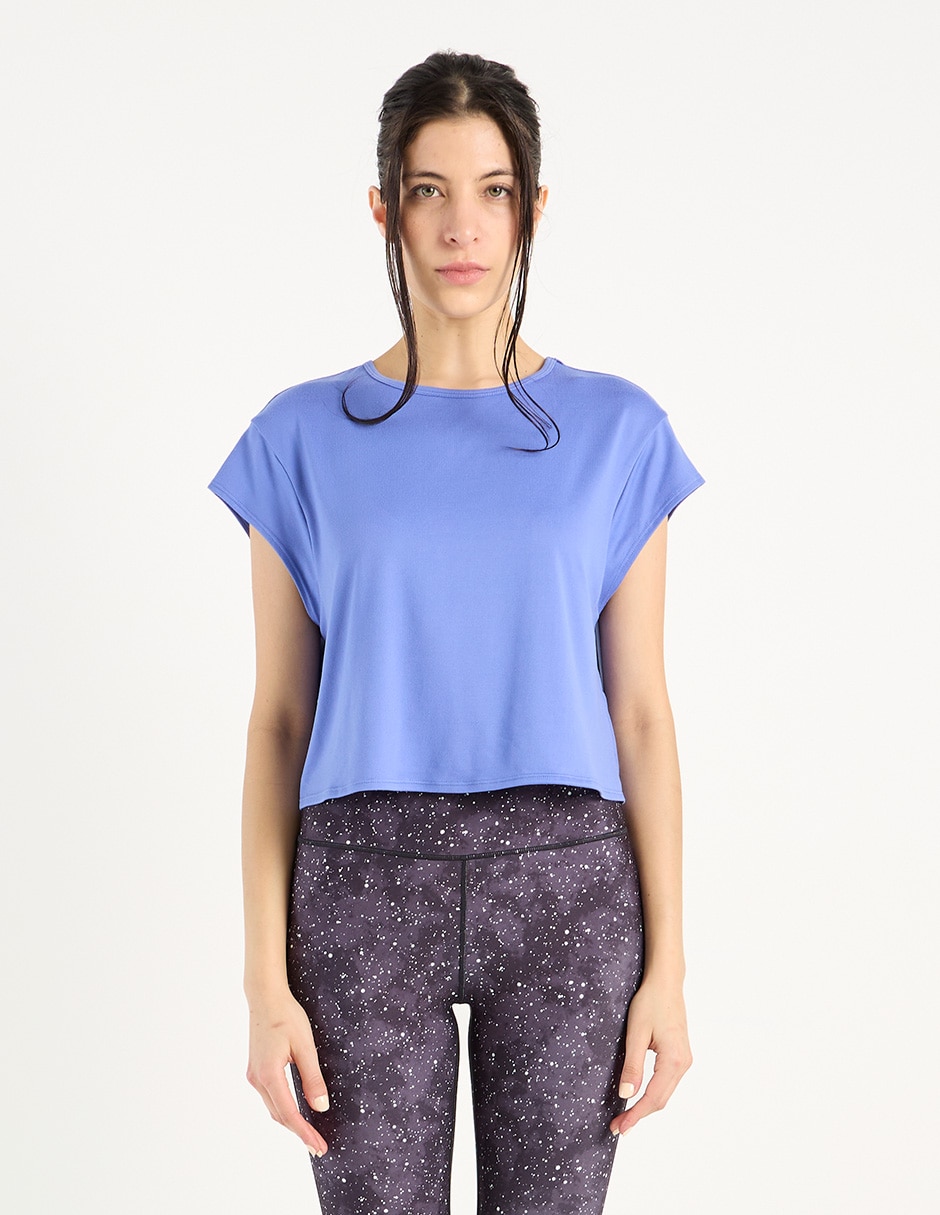 Playera deportiva para entrenamiento de mujer 5