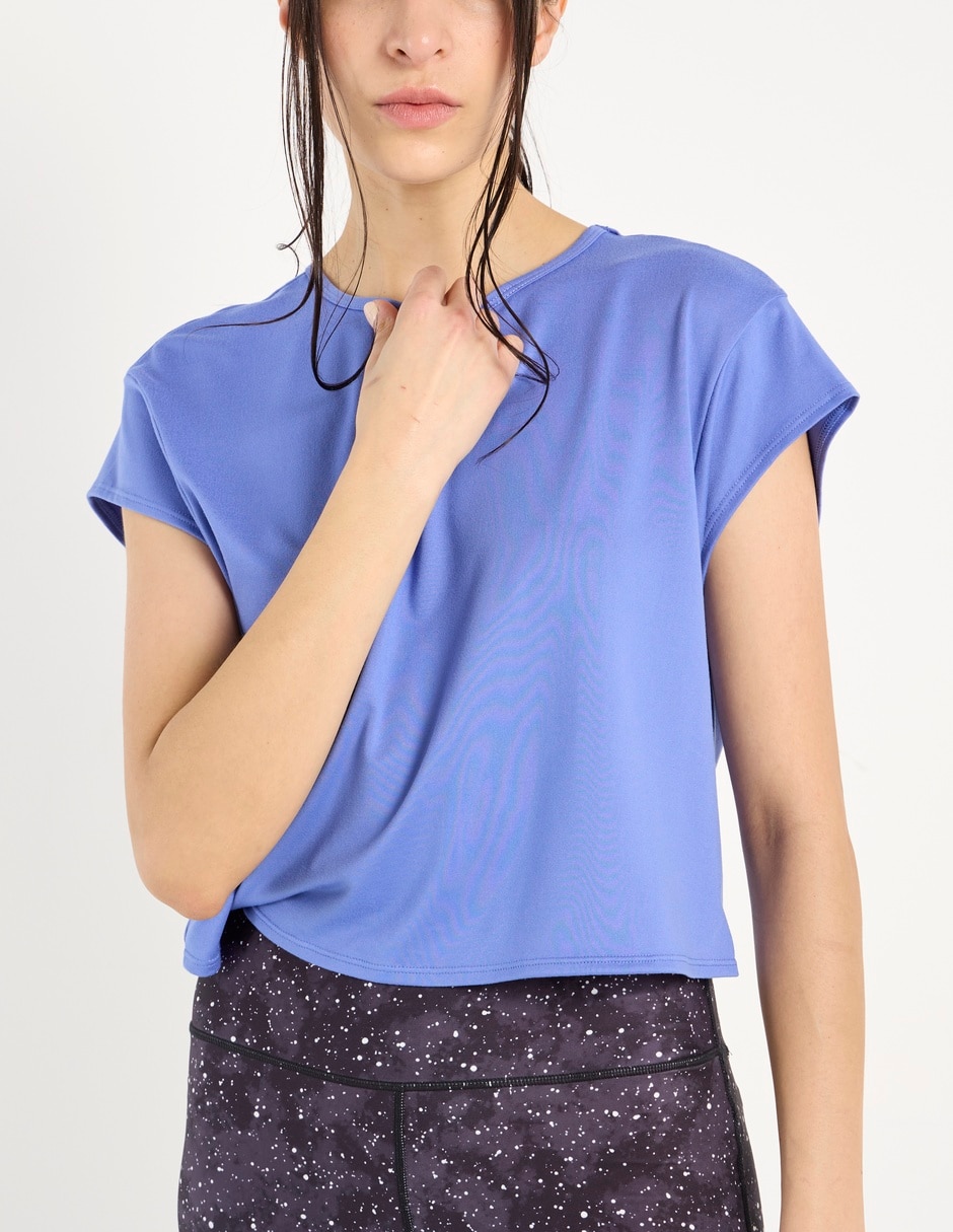 Playera deportiva para entrenamiento de mujer 3
