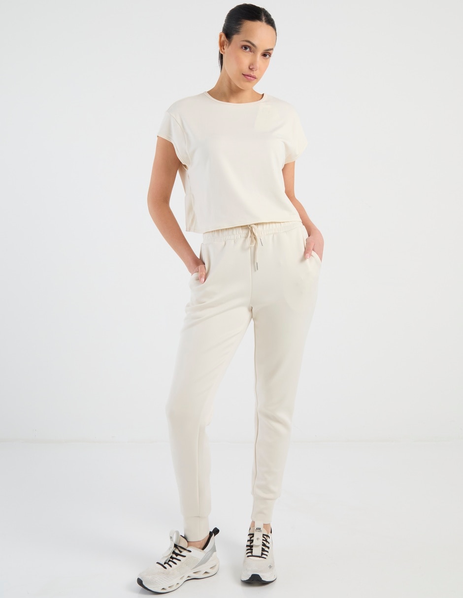 Pants slim Sprint con agujeta para mujer