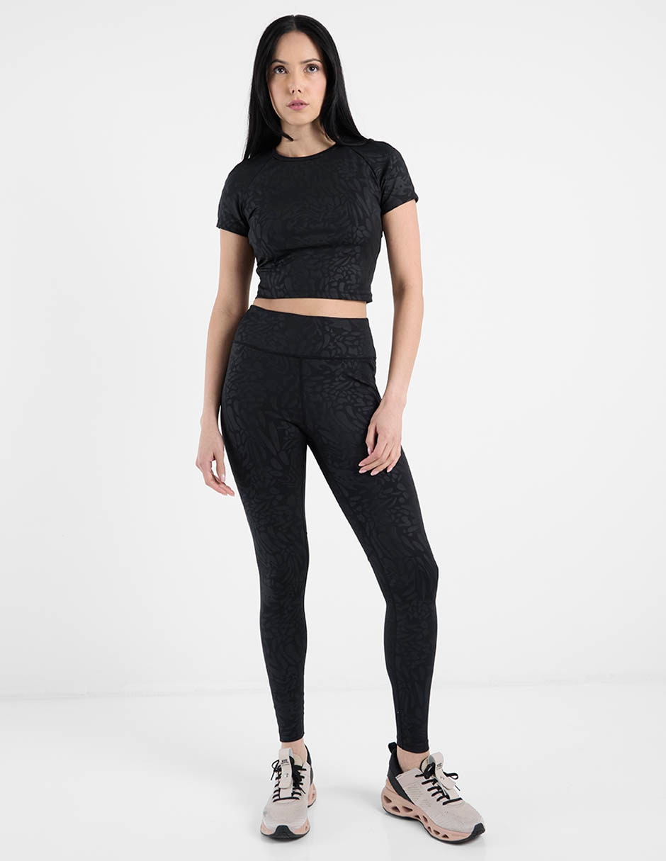 Legging a la cintura con elástico para mujer 2