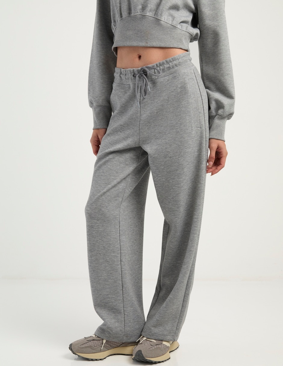 Pants straight con jareta para mujer Pants straight con jareta para mujer