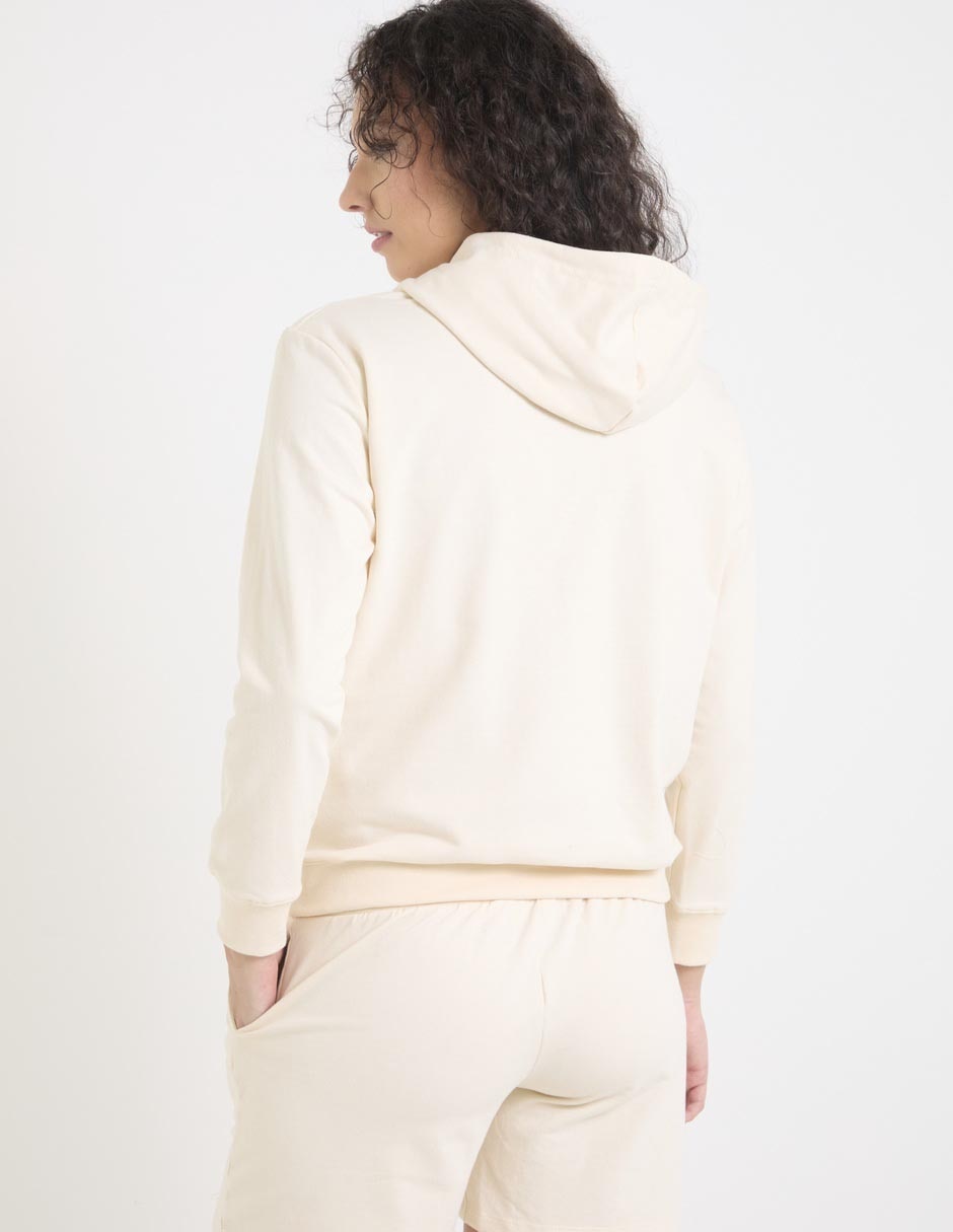 Sudadera con capucha y bolsa Reebok para mujer