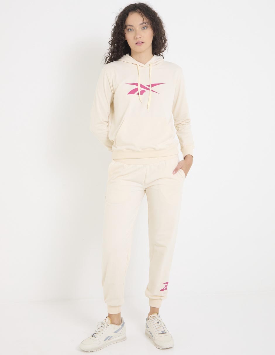 Pants regular Rebook con jareta para mujer 3