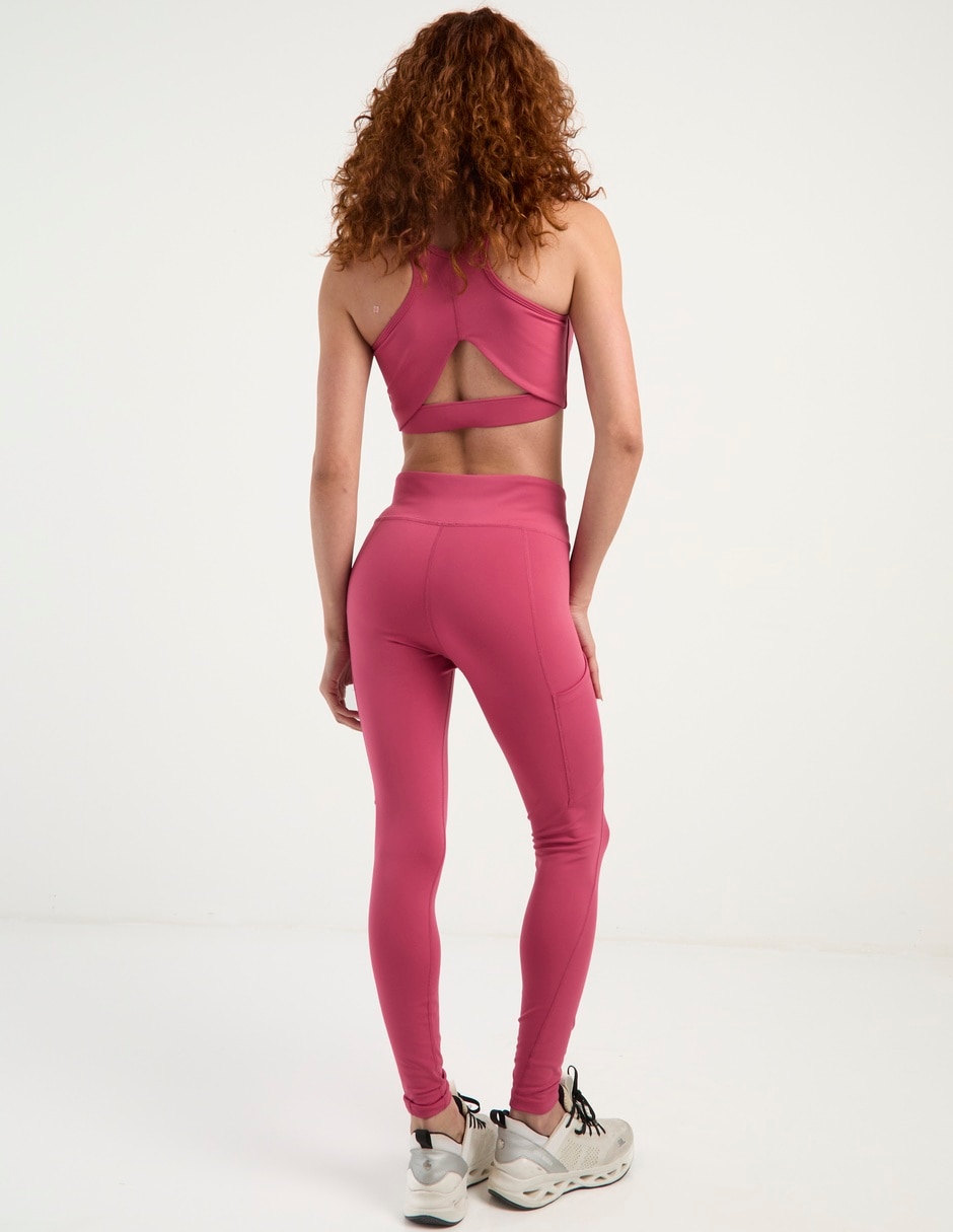Legging a la cintura con elástico para mujer 6