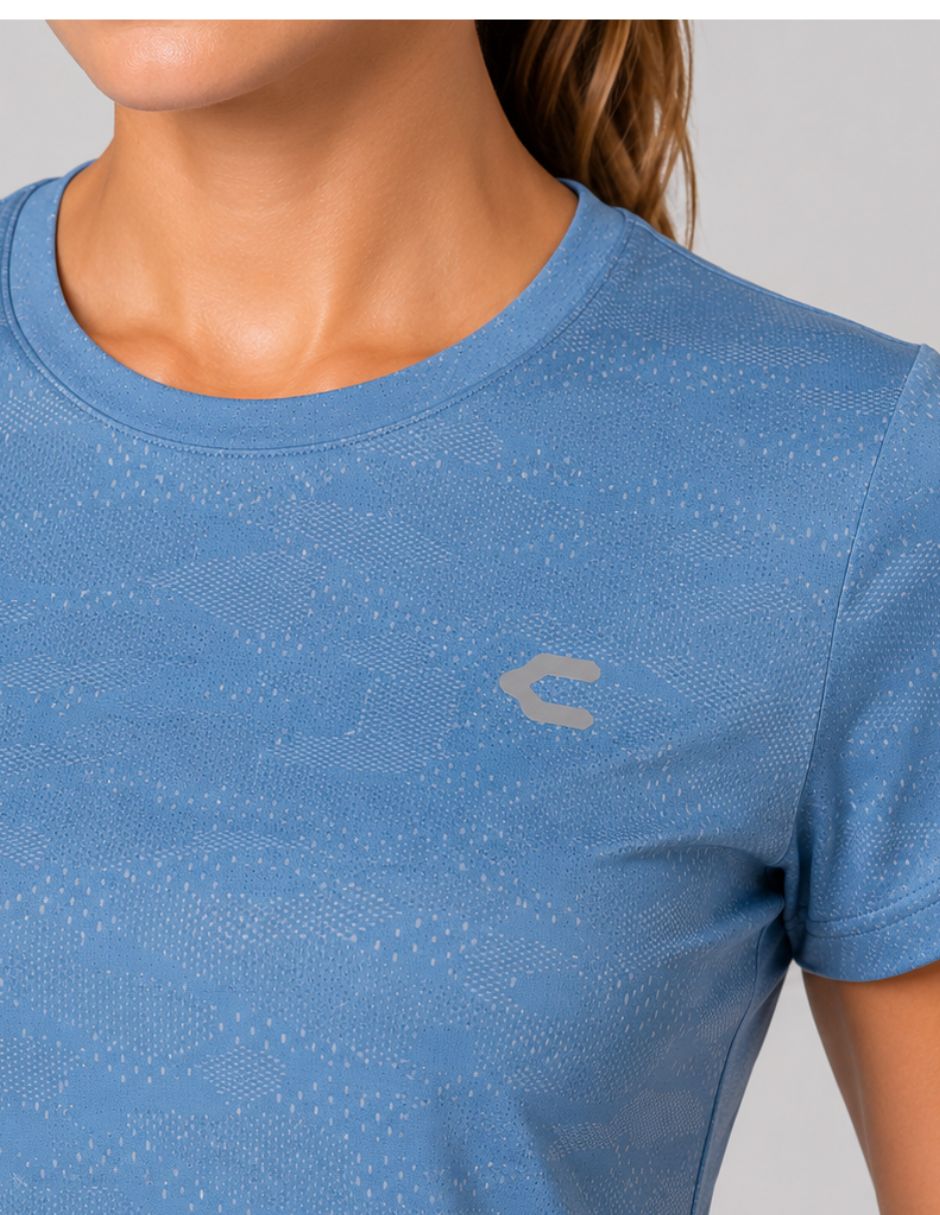 Playera deportiva para entrenamiento Charly de mujer