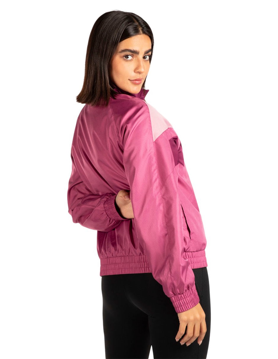 Chamarra casual Reebok para mujer