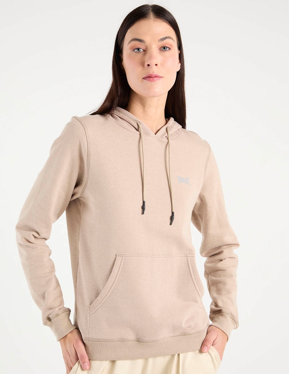 Sudadera para entrenamiento con capucha y bolsa para mujer Sudadera para entrenamiento con capucha y bolsa para mujer