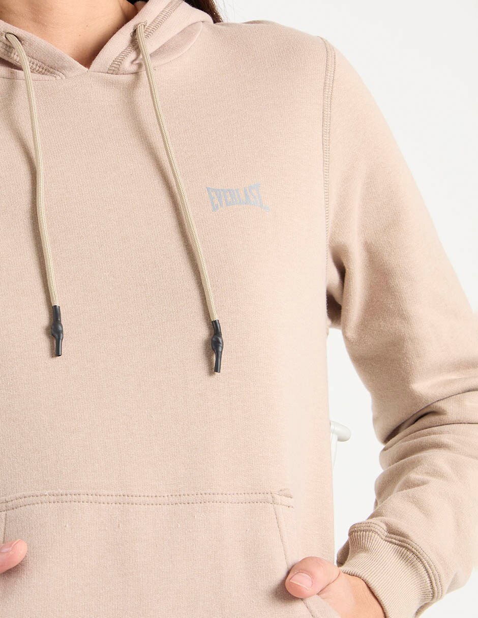 Sudadera para entrenamiento con capucha y bolsa para mujer 2