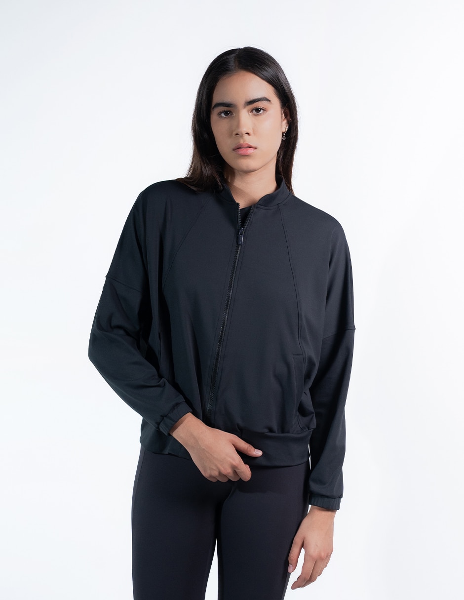 Sudadera con bolsas para mujer
