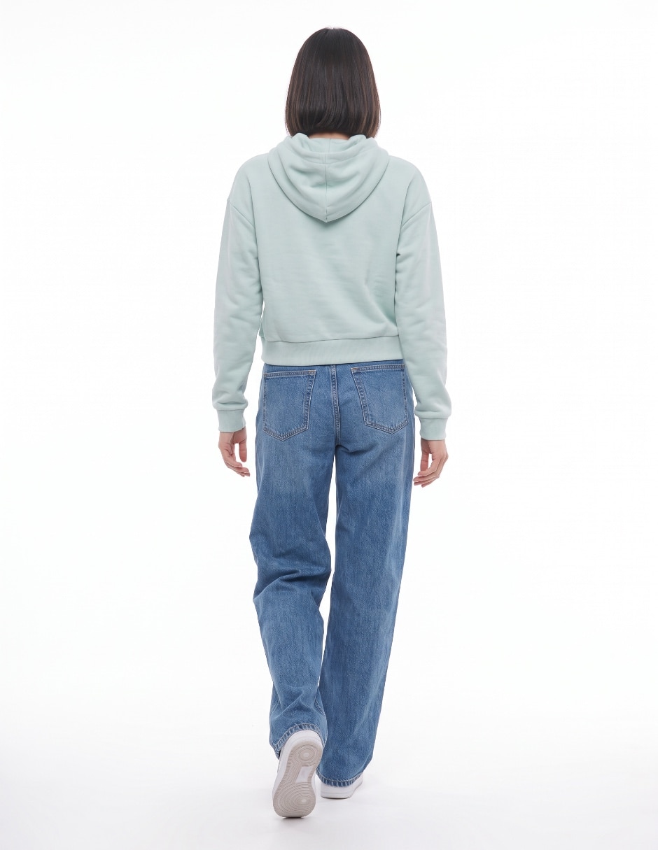 Sudadera casual con capucha para mujer 2