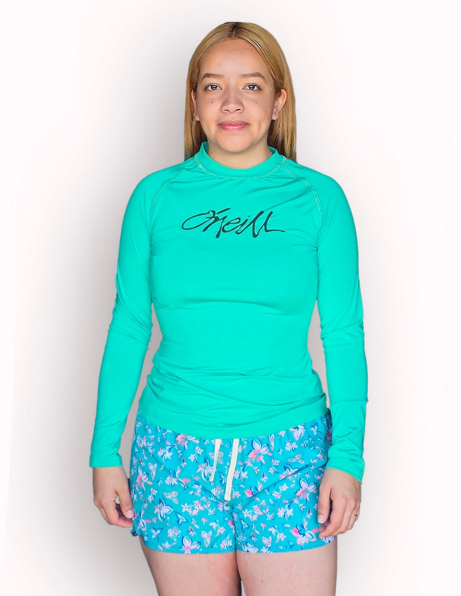 Playera deportiva para natación de mujer Playera deportiva para natación de mujer