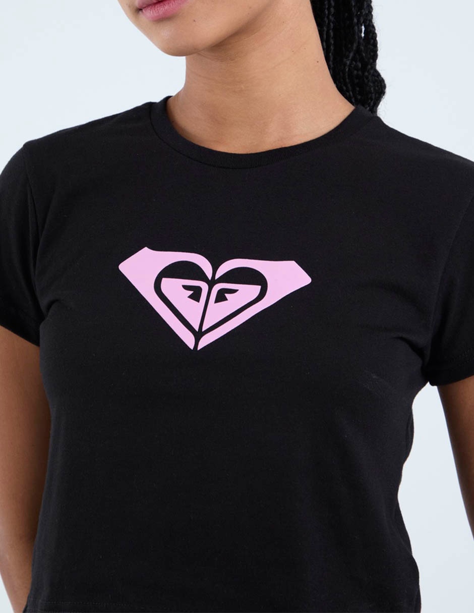 Playera manga corta cuello redondo para mujer 4