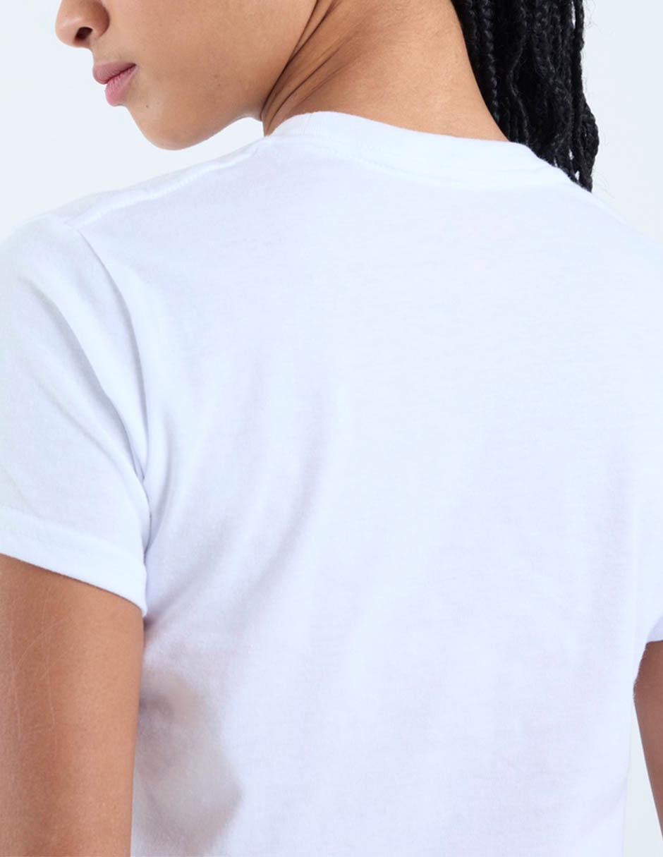 Set playera manga corta Roxy Básica cuello redondo para mujer