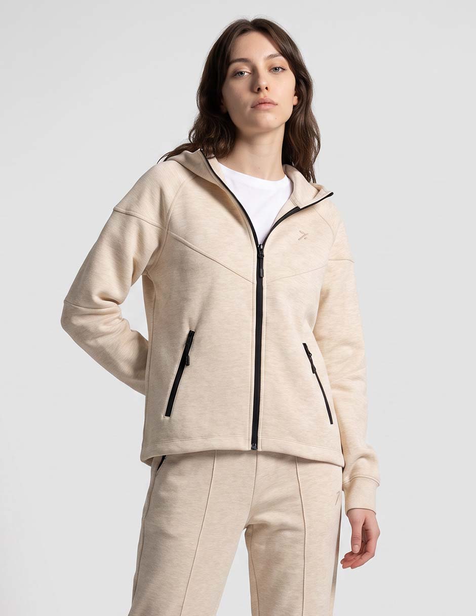 Sudadera casual con capucha y bolsa para mujer Sudadera casual con capucha y bolsa para mujer