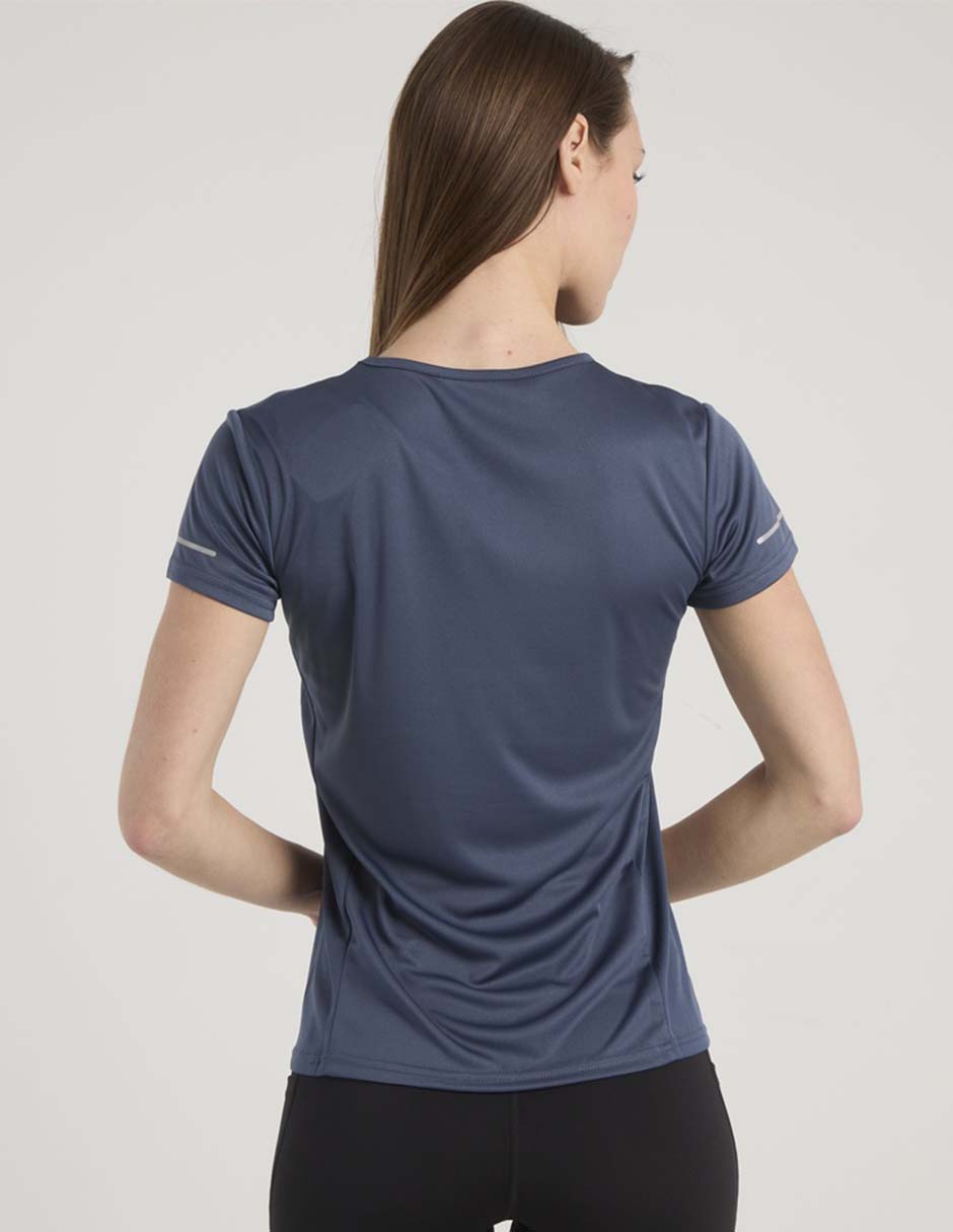 Playera manga corta Charly cuello redondo para mujer