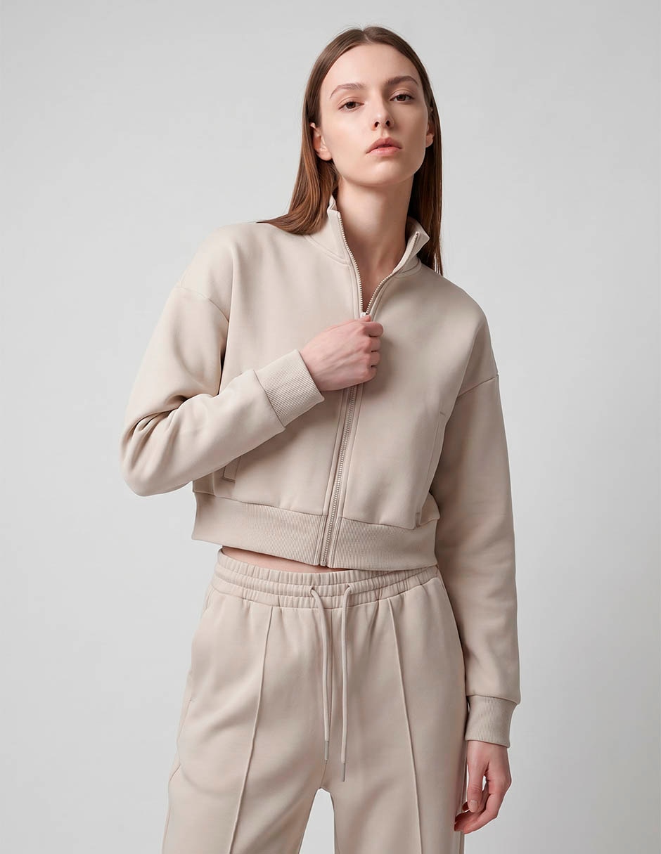 Conjunto deportivo de algodón para mujer 2 piezas 2