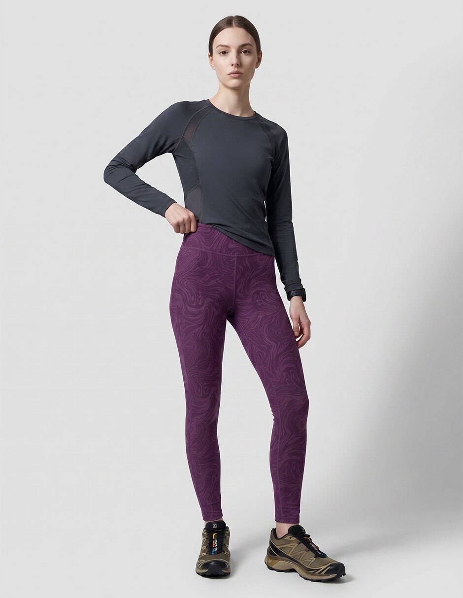 Legging a la cintura con elástico para mujer Legging a la cintura con elástico para mujer