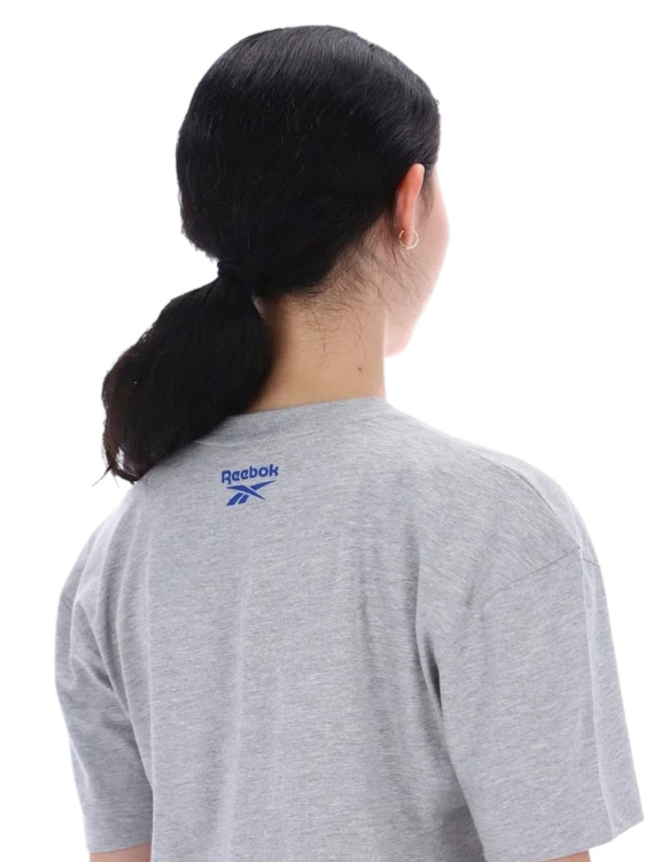 Playera manga corta Reebok cuello redondo para mujer