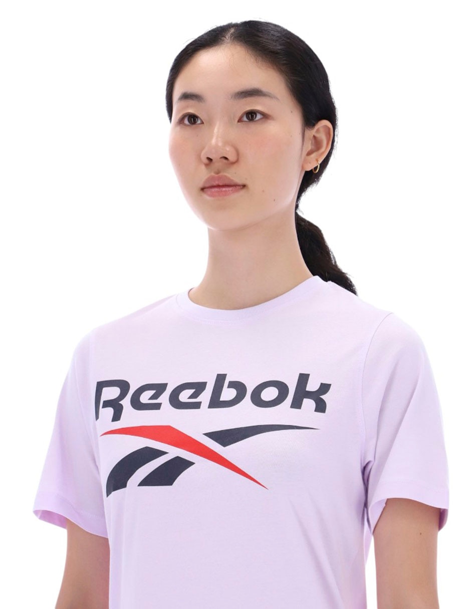 Playera deportiva para correr Reebok de mujer