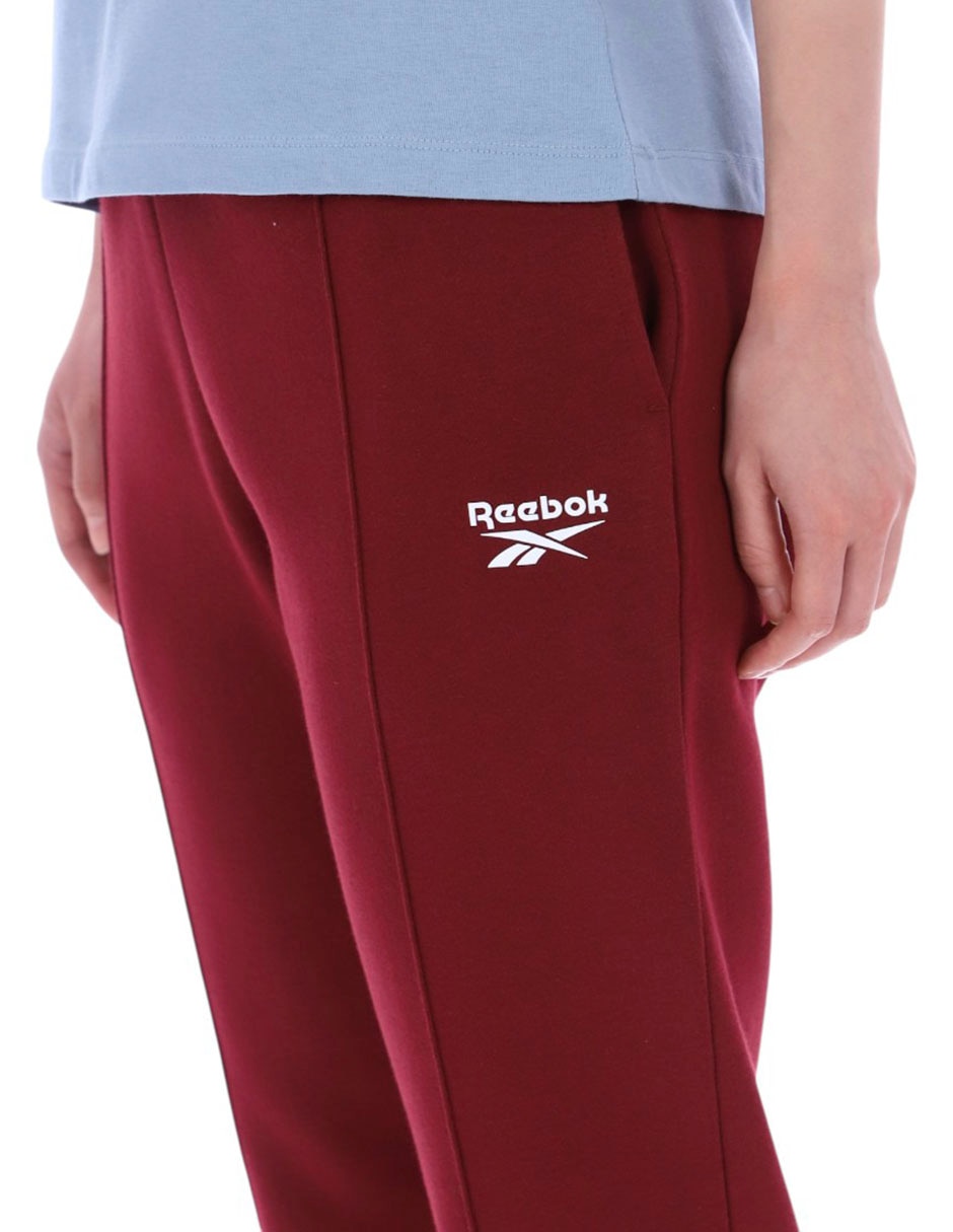 Pants regular Reebok con elástico para mujer