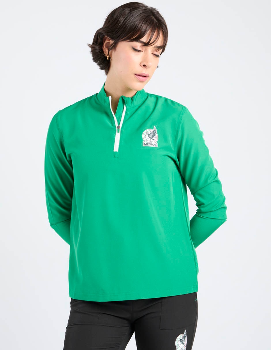 Sudadera Wilson con cierre México para mujer