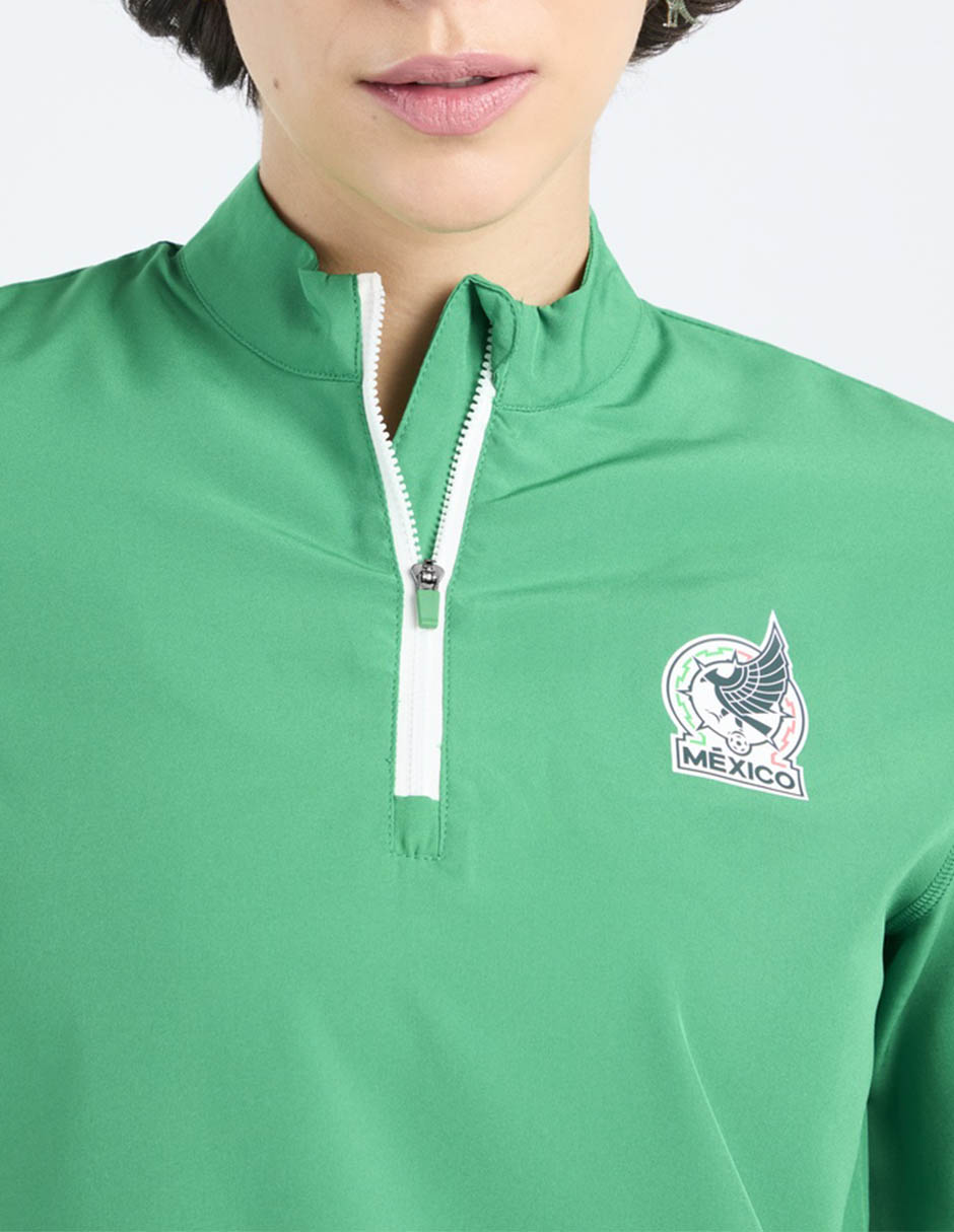 Sudadera Wilson con cierre México para mujer