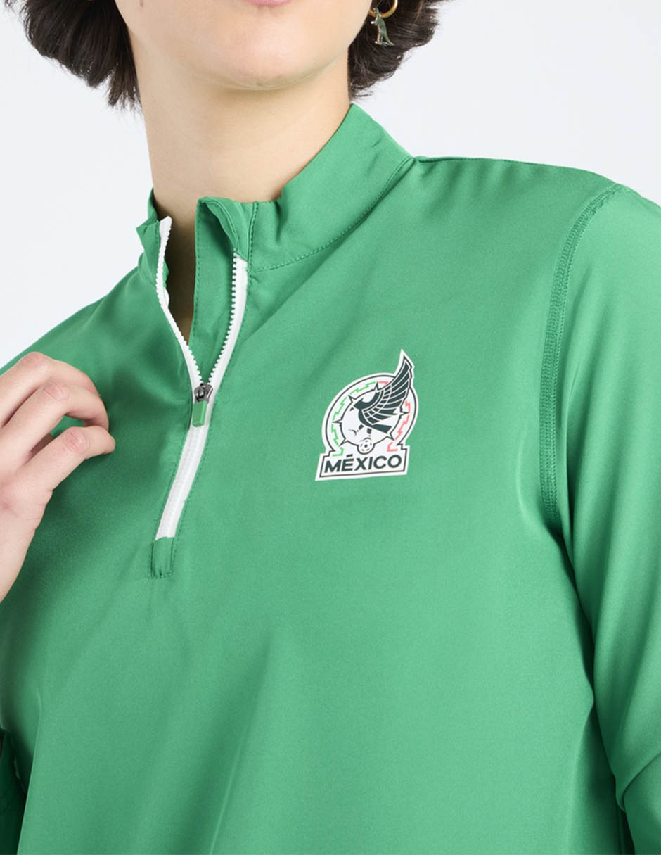 Sudadera Wilson con cierre México para mujer
