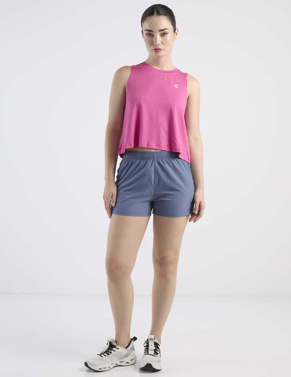 Short con bolsillos para entrenamiento mujer 2