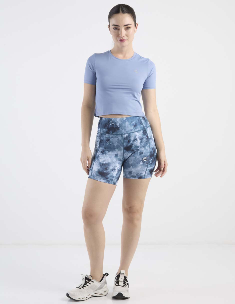 Short con bolsillos para entrenamiento mujer 2