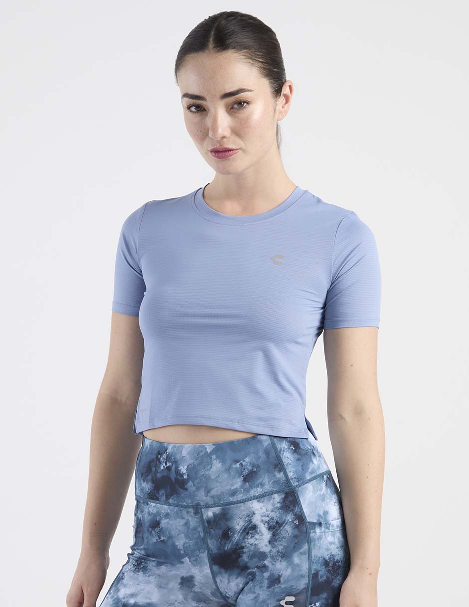 Playera deportiva para entrenamiento charly de mujer