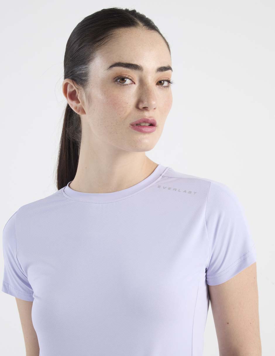 Playera deportiva para fitness everlast de mujer
