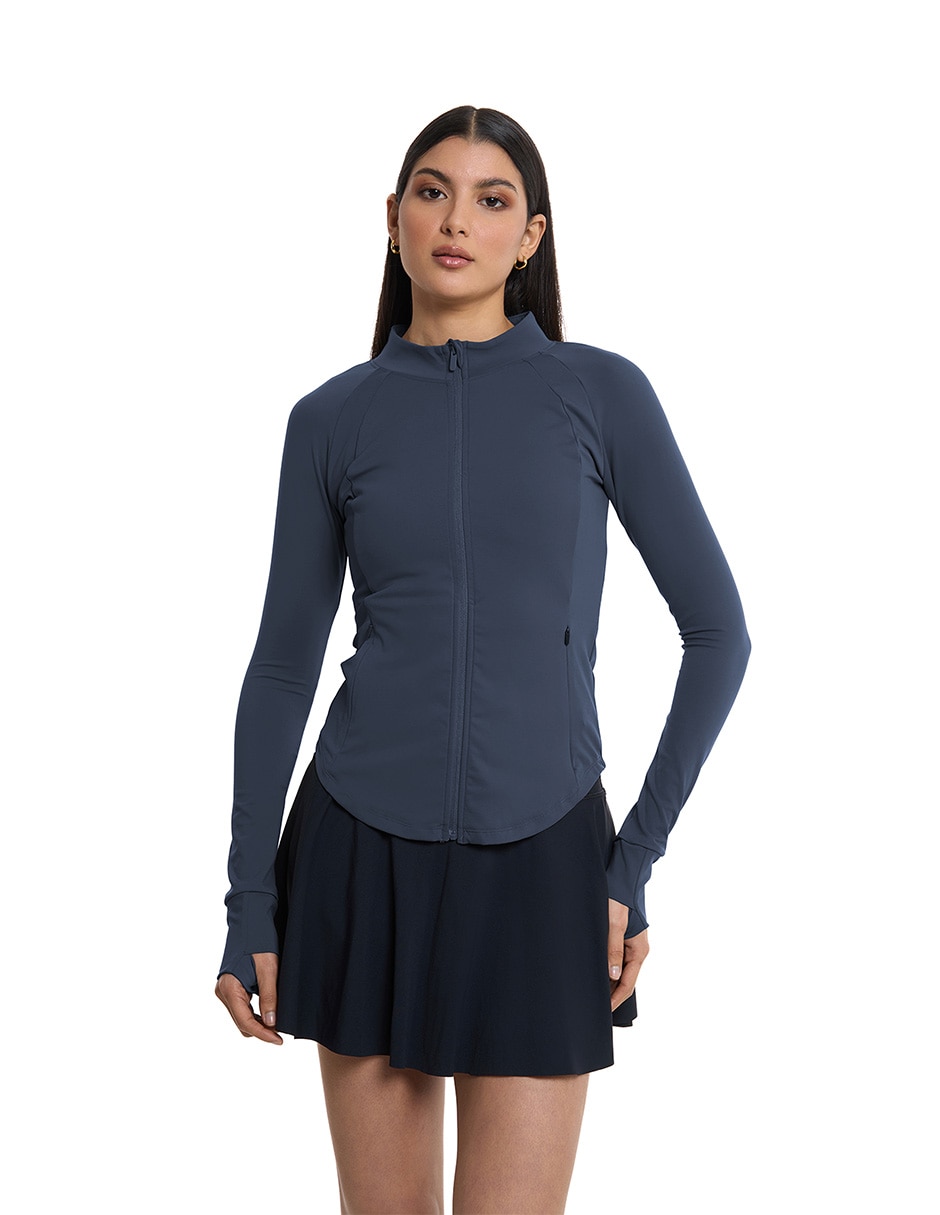 Chamarra para entrenamiento Fitness para mujer