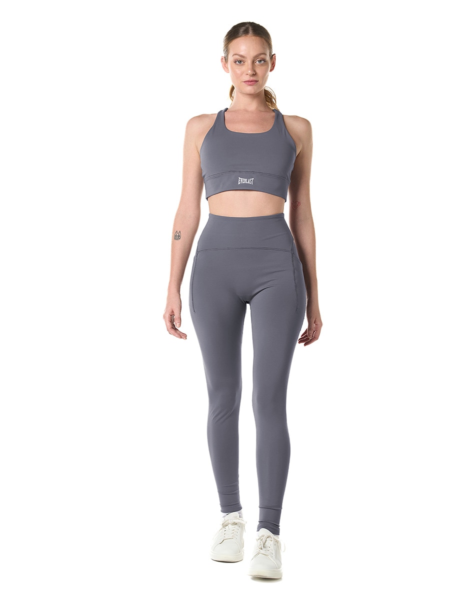 Legging cintura alta con elástico para mujer 4
