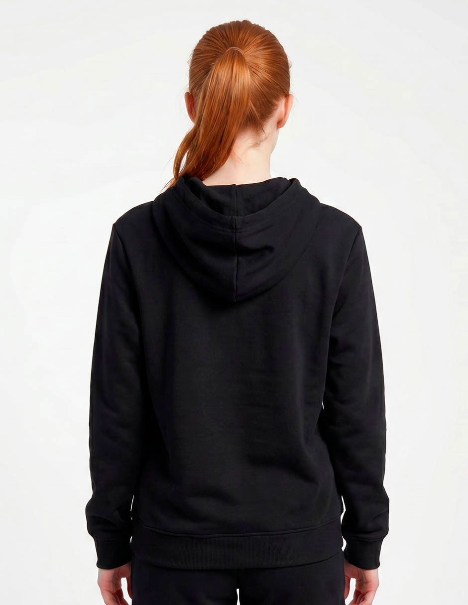 Sudadera con capucha y bolsillos para mujer 2