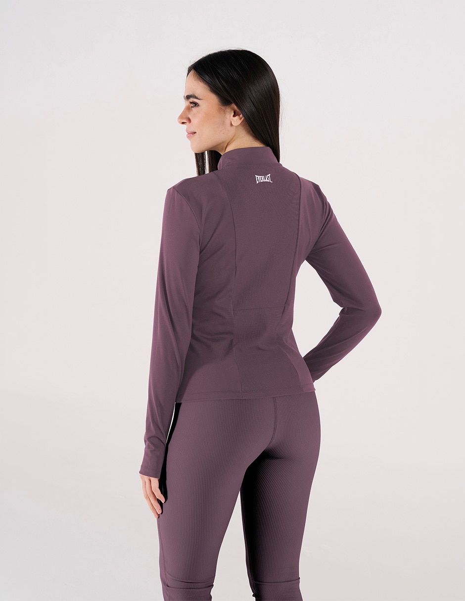 Chamarra para entrenamiento Fitness de mujer 4