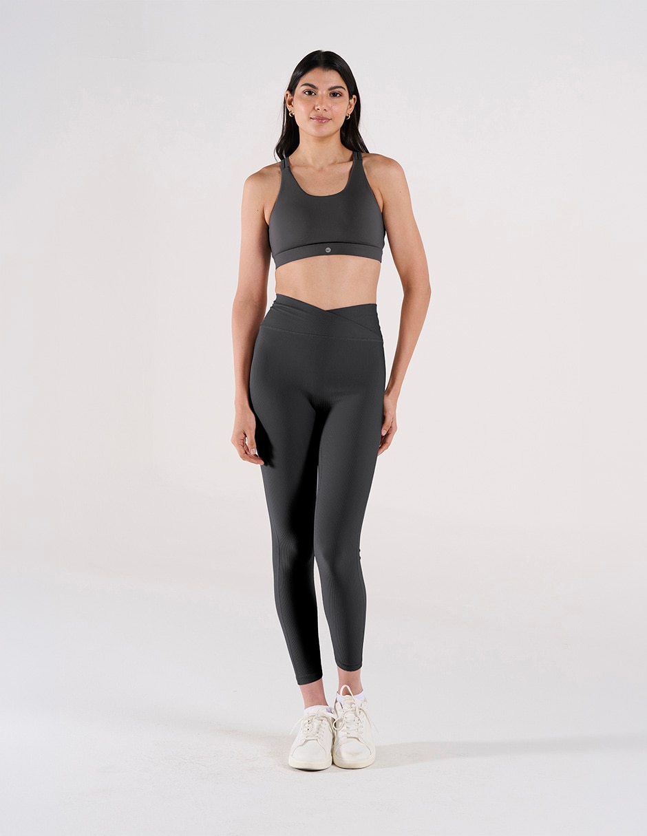 Legging a La cintura con elástico para mujer