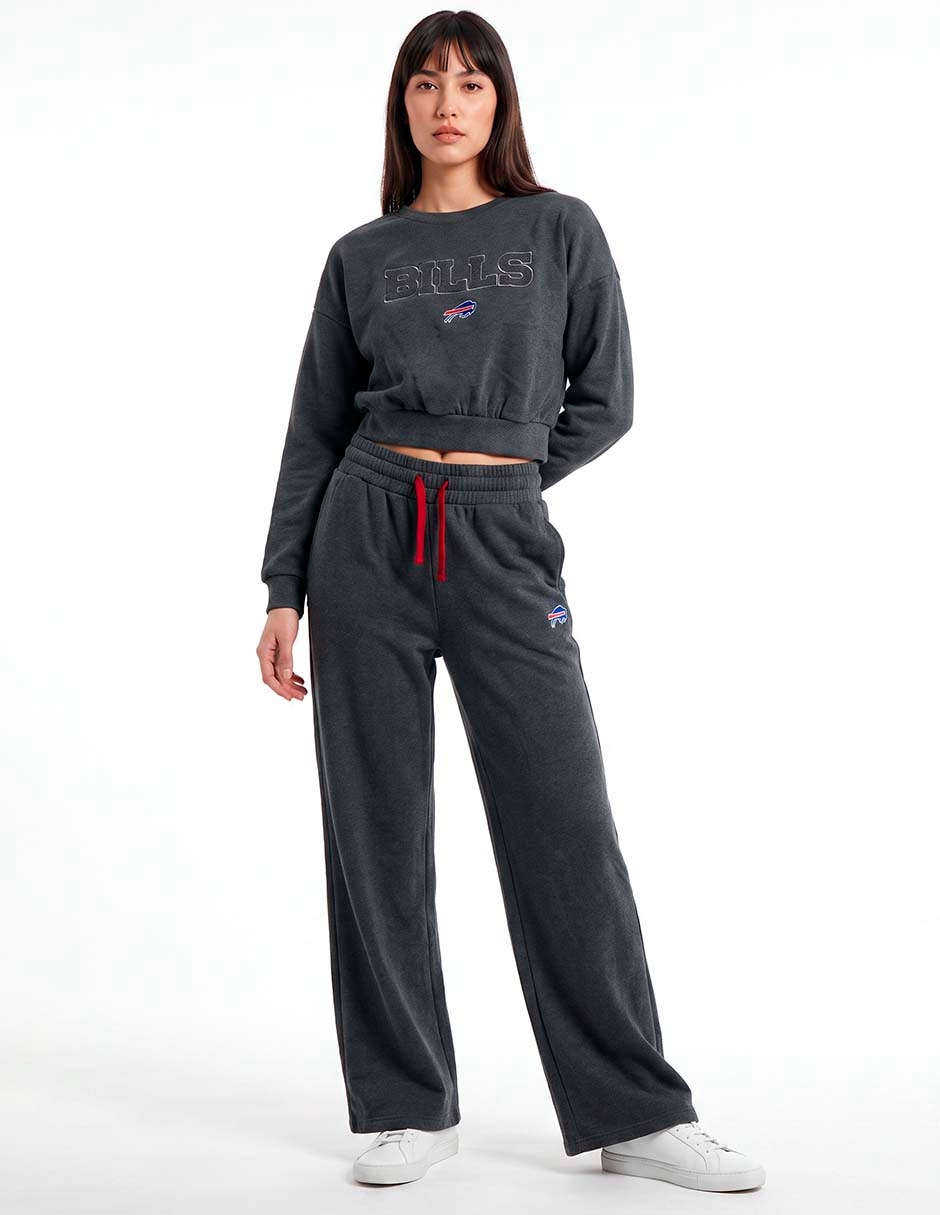 Conjunto casual buffalo bills para mujer 2 piezas