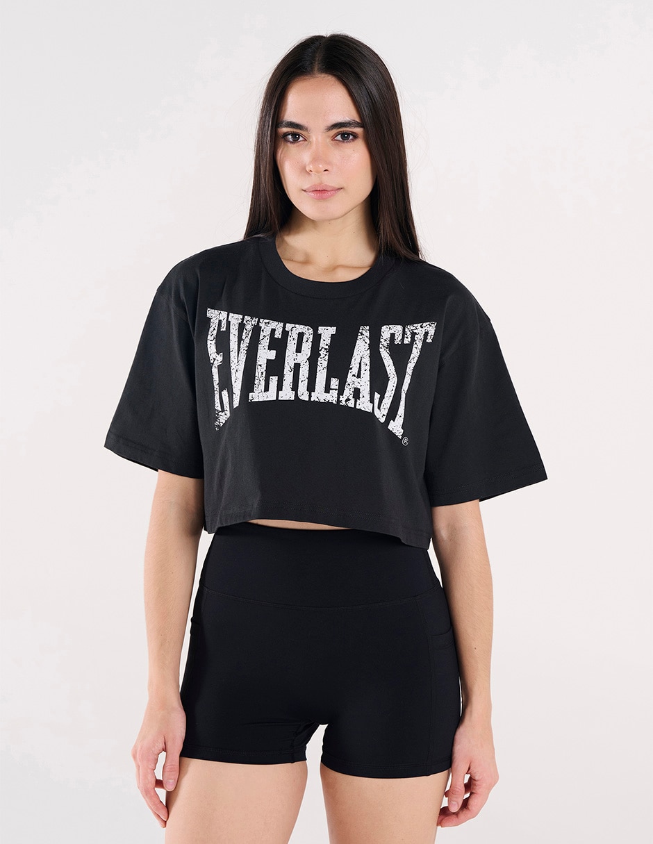 Playera Deportiva Para Entrenamiento Mujer de algodón 1